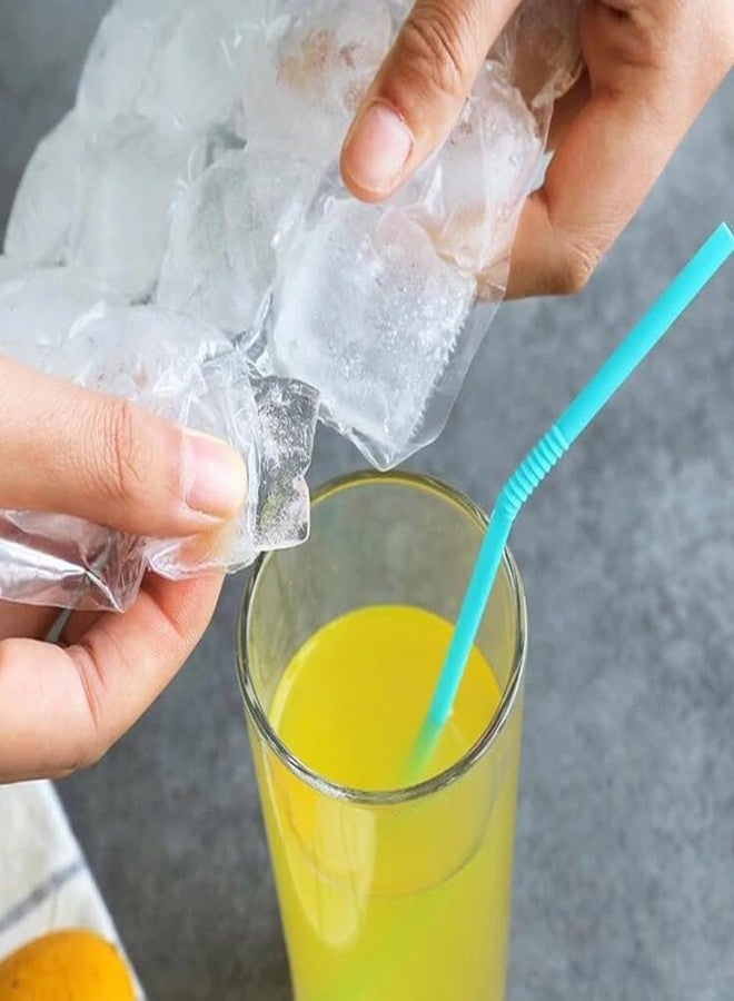 TraveEssentialz Ice Cube Bag for Travel Use or Home Use | Stackable Easy Release Ice Cube Mold Sheets | Self Seal Freeazing Maker - 10 Sheets 24 Cubes Each - Image 5